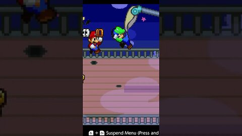 Man Luigi must be scare #mario #luigi # #bowser #gba