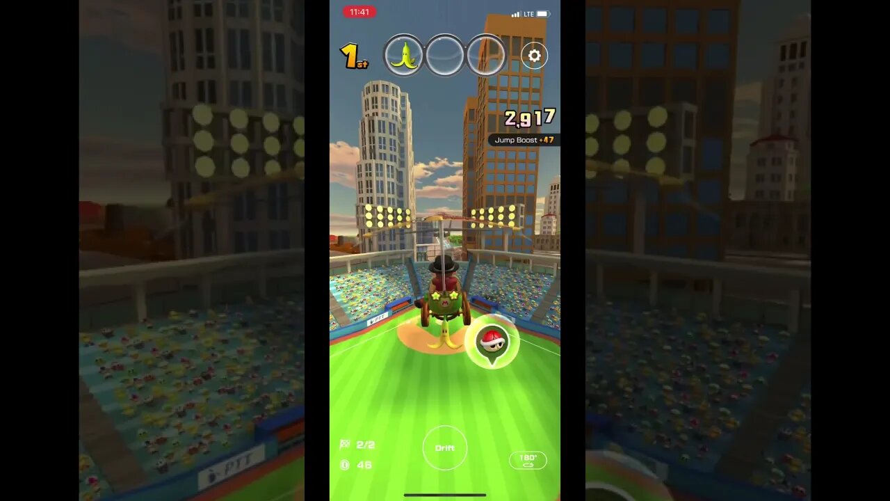 Mario Kart Tour - Piston Glider Gameplay (Los Angeles Tour Gift Reward) #Shorts