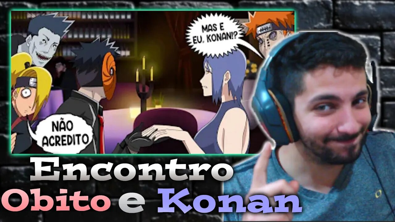 REACT - O ENCONTRO DO TOBI E KONAN [ VOICE MAKERS ] - Tsuquera Reage.