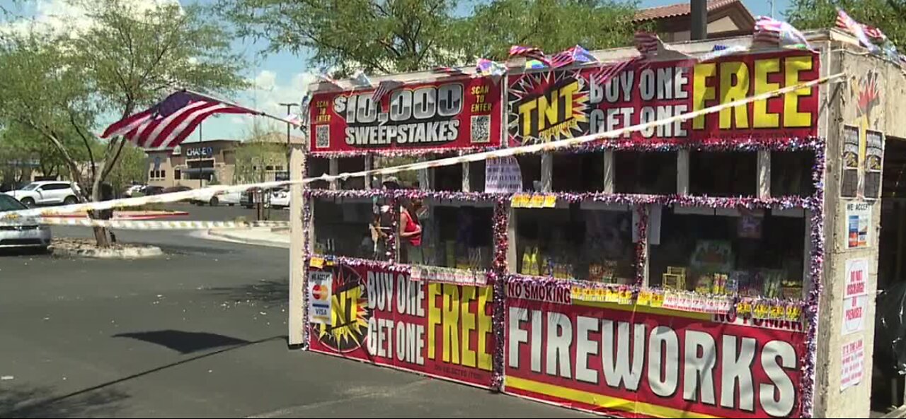 Safe and sane fireworks begin selling on Tuesday in Clark County