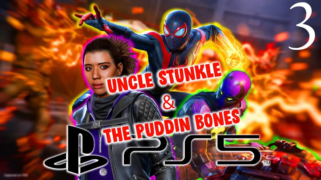 SPIDER-MAN:MILES MORALES- PS5 PLAYTHROUGH PART 3- Uncle Stunkle & The Puddin Bones