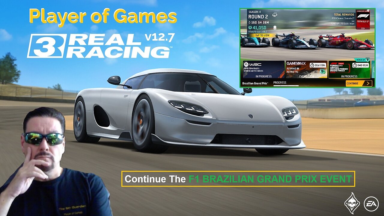 Player of Games: Real Racing 3 Update 12.7: Continue The F1 BRAZILIAN GRAND PRIX EVENT