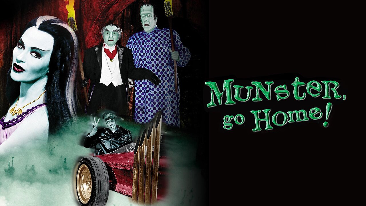 Munster, Go Home (1966 Full Movie) | Satire/Comedy-Horror | Fred Gwynne, Yvonne De Carlo, Al Lewis, Butch Patrick. | #HappyHalloween 🎃