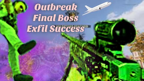 Final Boss, Successful Exfil #Outbreak #Zombies #BlackOps #ColdWar