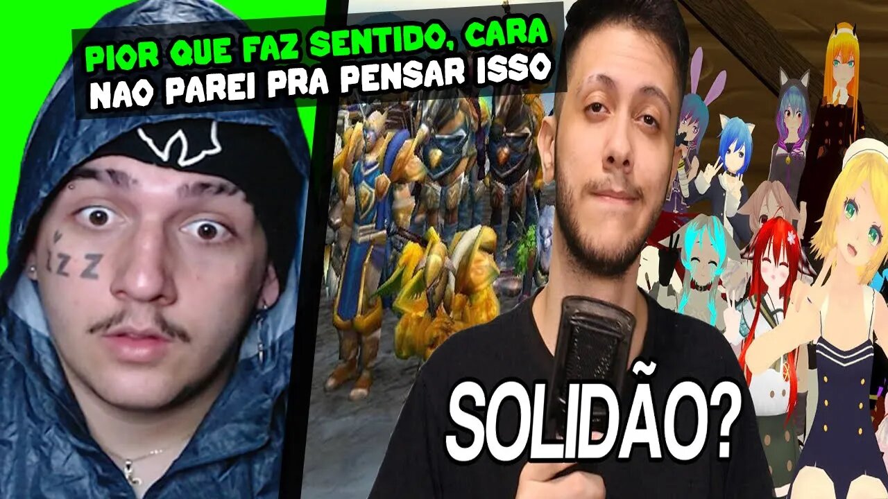 LÉO MURIEL REAGE: A SOLIDÃO NOS JOGOS ONLINE É DIFERENTE | BRUNO RATQUE