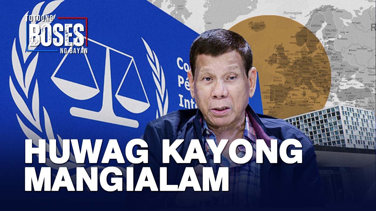 When my country was being eaten by drugs, nandito ba ang ICC? —FPRRD