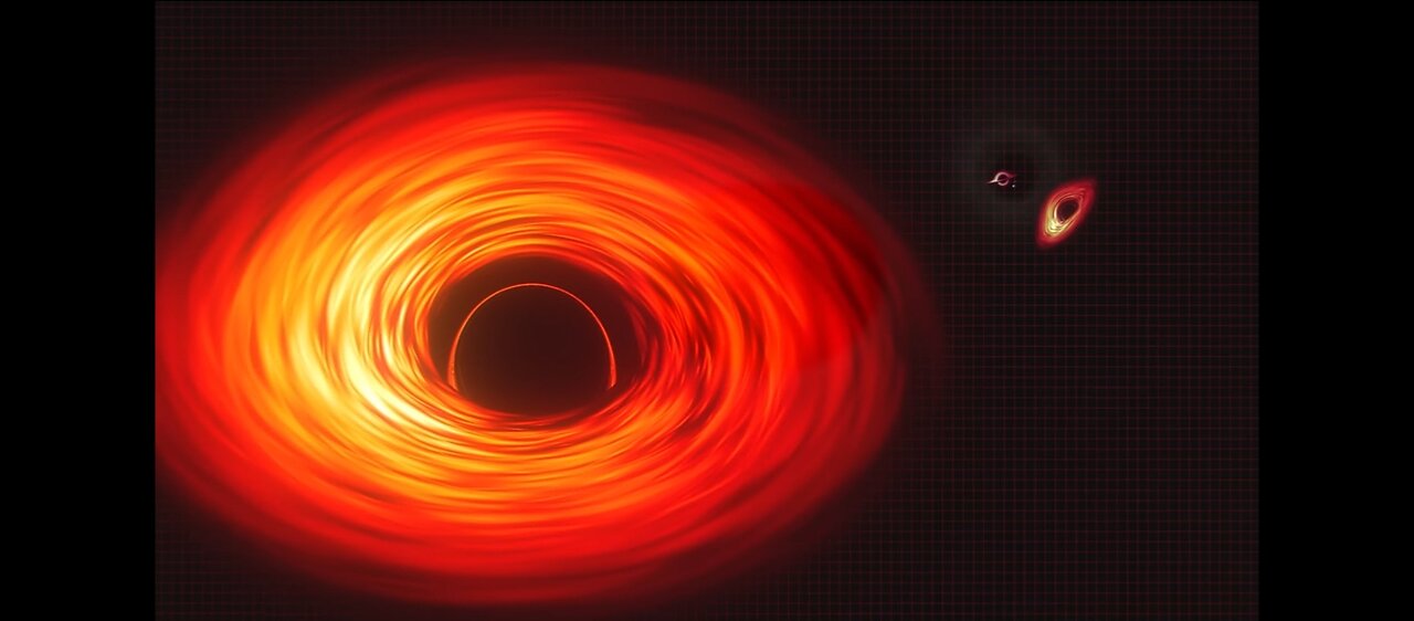 Nasa Animation Sizes Up the Biggest Black Holes