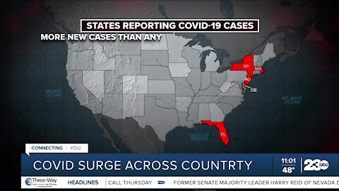 COVID surges across the country