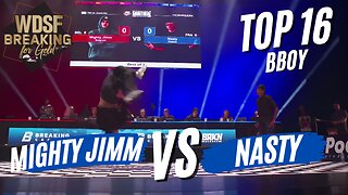 BBOY MIGHTY JIMM VS BBOY NASTY | TOP 16 | WDSF BREAKING FOR GOLD MONTREAL 2023