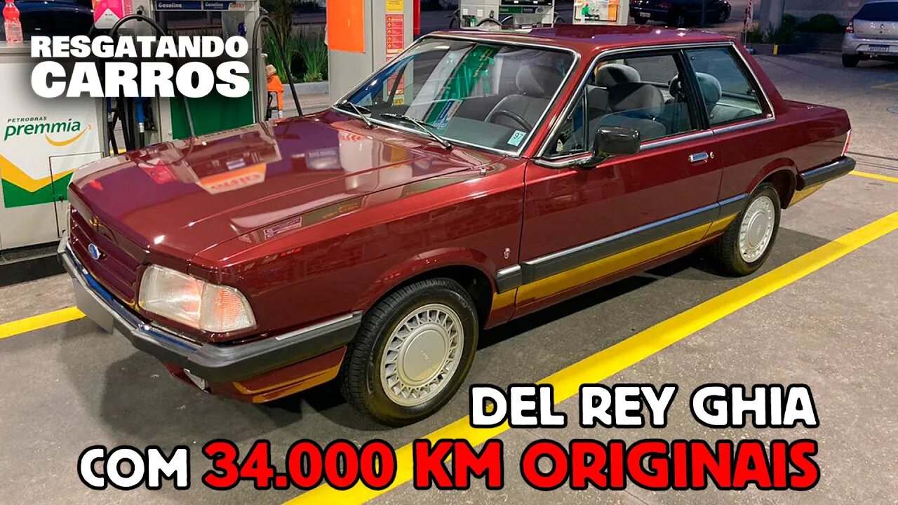 Del Rey Ghia com 34.000 KM Originais "Resgatando Carros"