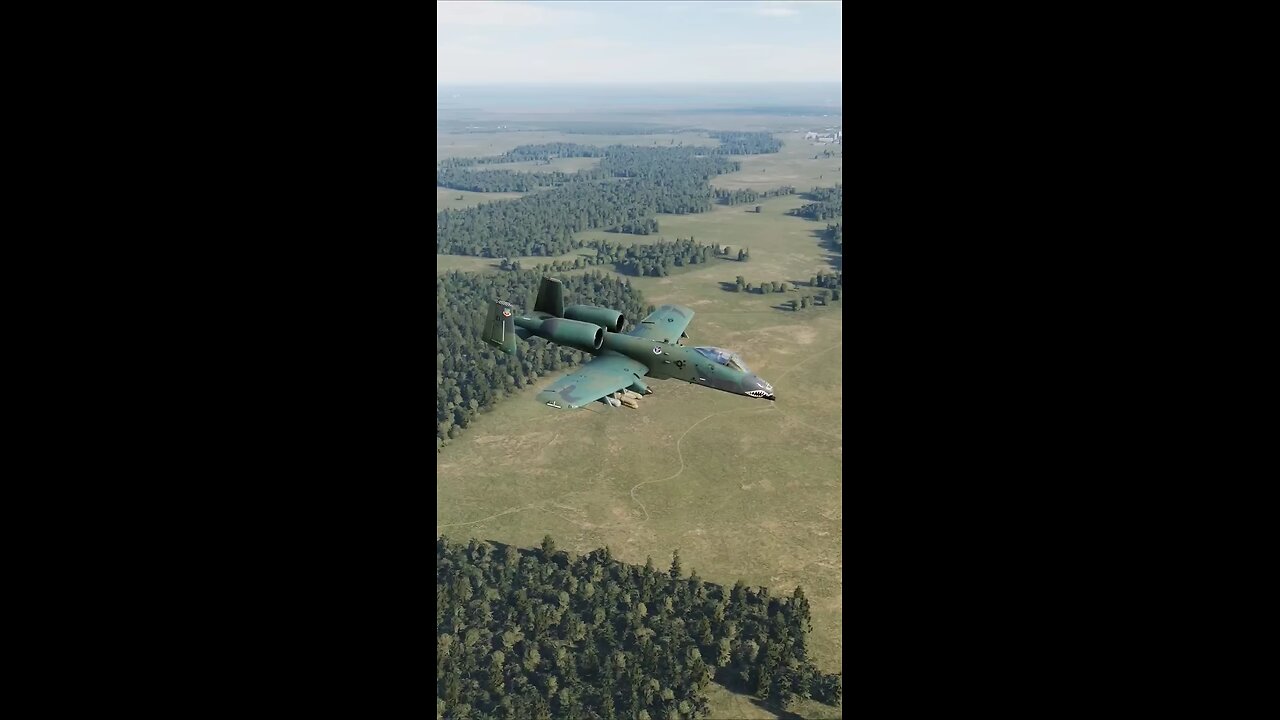 A10 warthog fires Guns and Maverick AGM-65D at Hostile targets #dcs