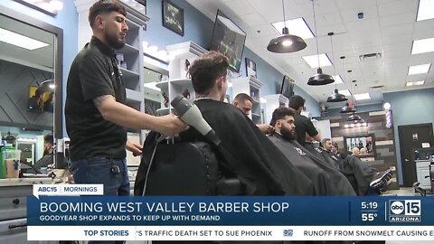 West Valley boom benefits barber business