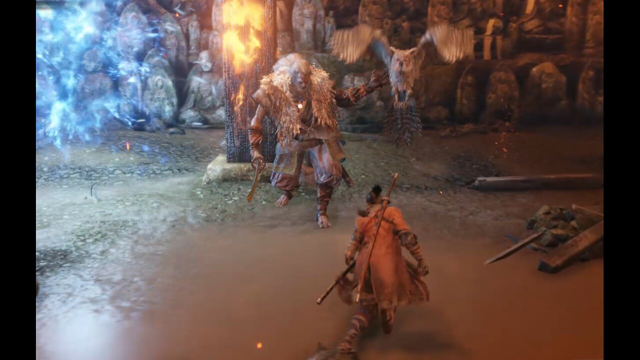 Sekiro NG+6 Gameplay Owl Father Boss Fight