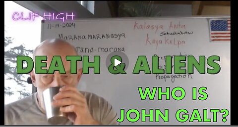 CLIF HIGH W/ DEATH AND ALIENS. INTEL ON HOW WE SURVIVE. TY JGANON, SGANON, GENE DECODE