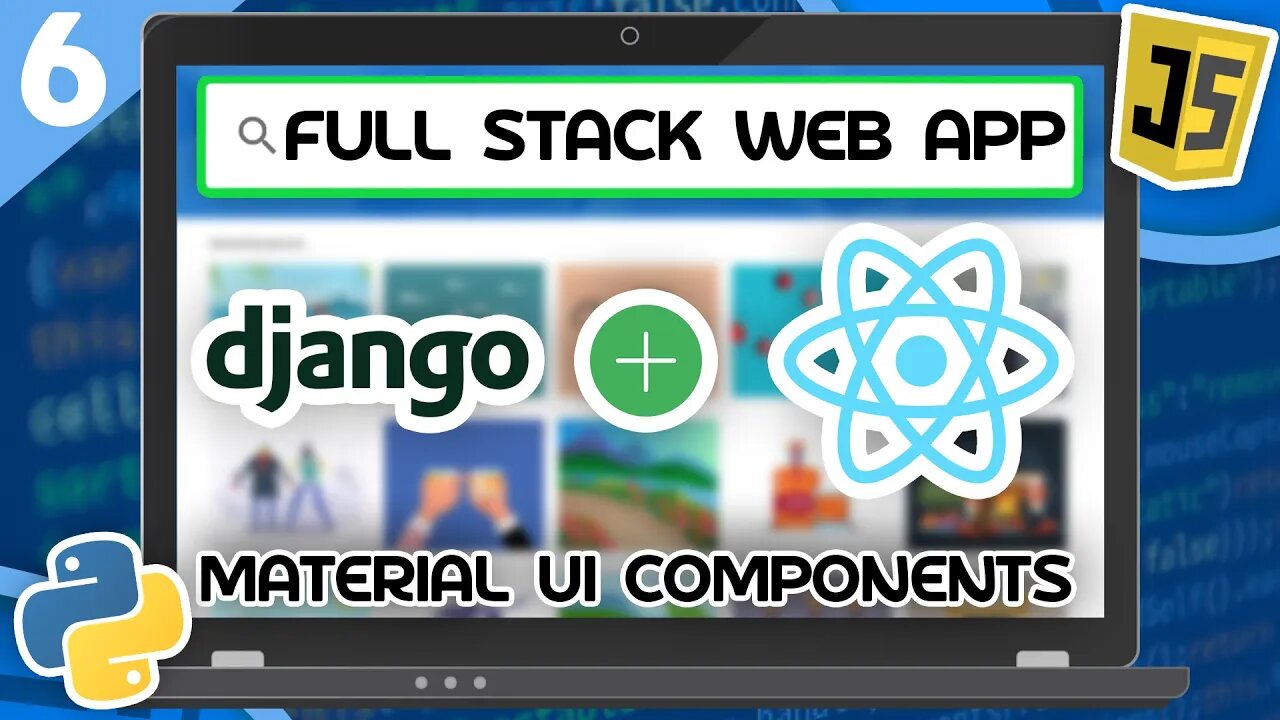 Django & React Tutorial #6 - Material UI Components