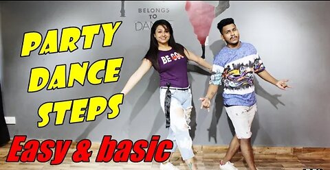 Party dance steps for beginners | how to learn dance at home | easy and basic dance step