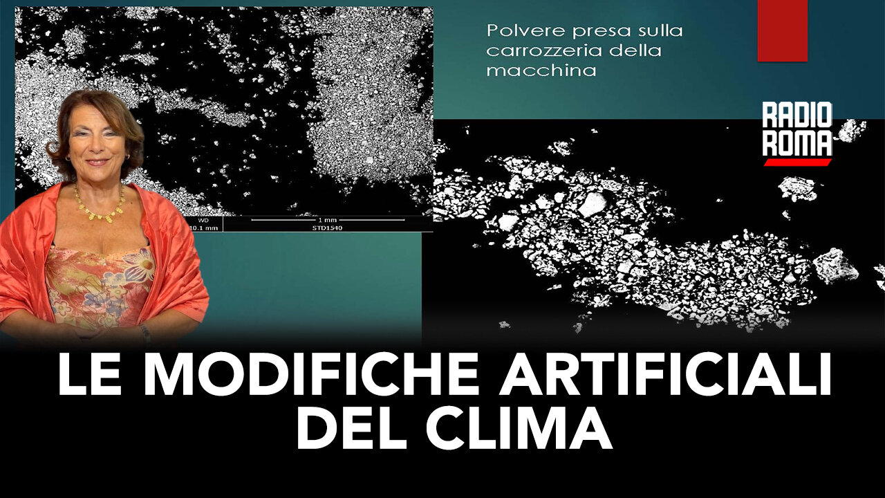 LE MODIFICHE ARTIFICIALI DEL CLIMA (Con Antonietta Gatti)