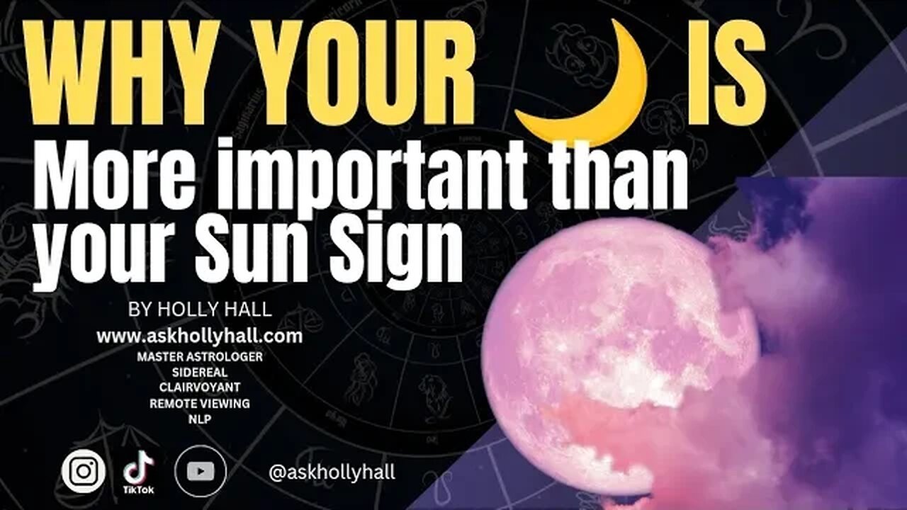 WHY YOUR MOON🌙 IS MORE IMPORTANT THAN YOUR SUN 🌞 SIGN!