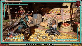 Assassin's Creed Valhalla- Challenge Counts Working?
