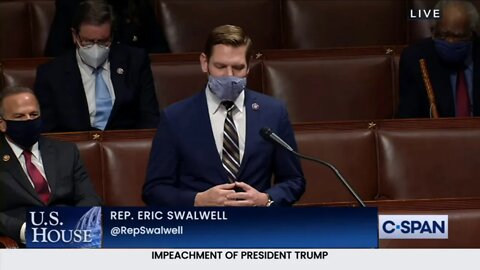 ERIC SWALWELL TRUMP INCITED OUR CITIZENS IMPEACHMENT 2nd Impeachment in the House January 13th 2021