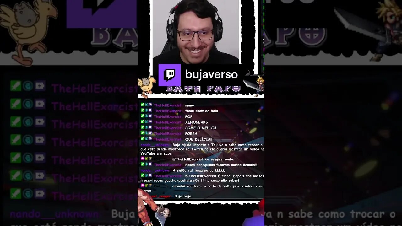 Caiu na net... | bujaverso em #Twitch