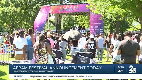 AFRAM Music Festival set to return Juneteenth weekend