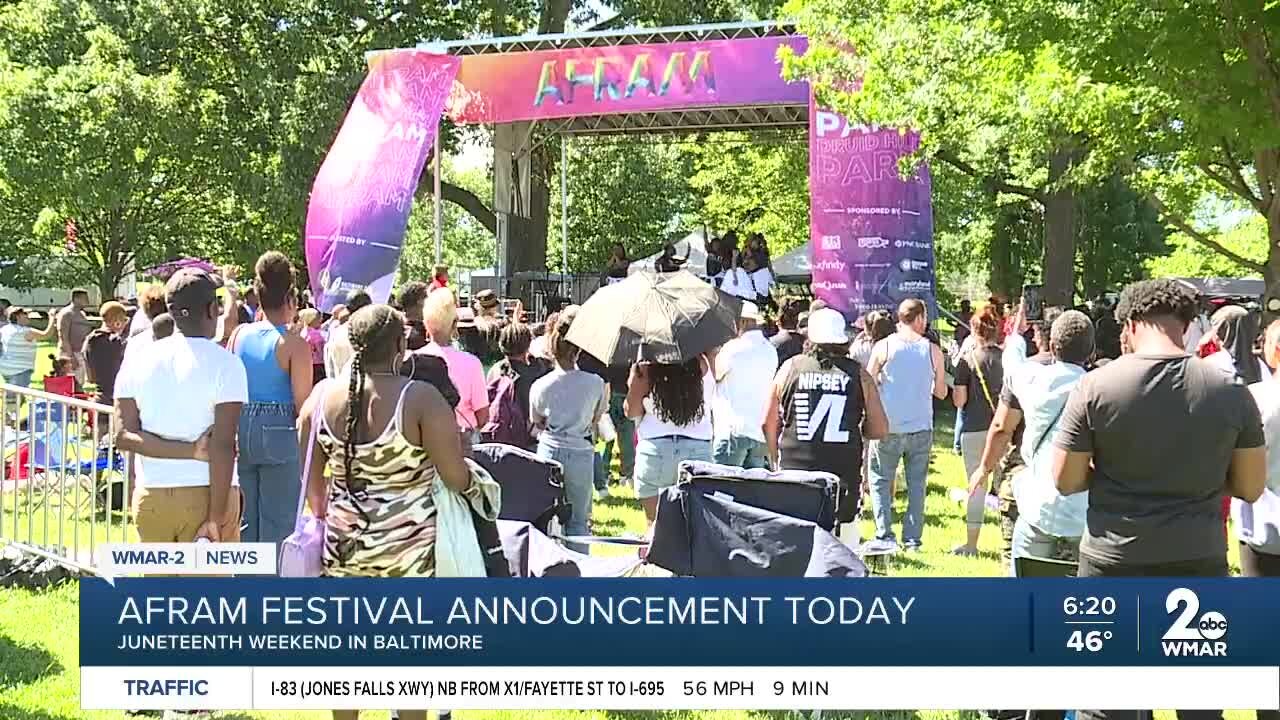 AFRAM Music Festival set to return Juneteenth weekend