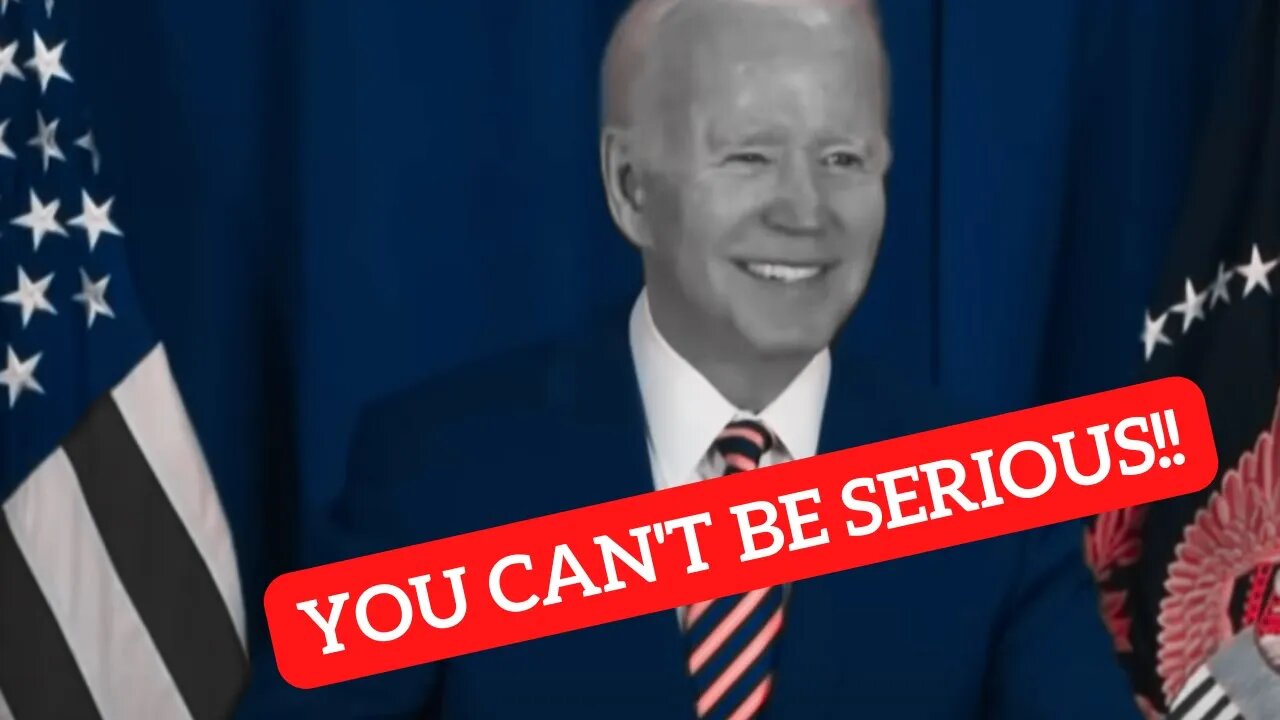 Joe Biden Today "Americans Are More.." what??