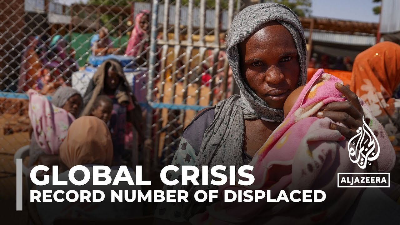 2023 global displacement crisis: Record 76 million people forced from homes