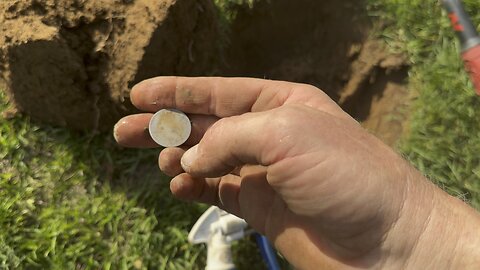 Old English Big Silver Found Metal Detecting