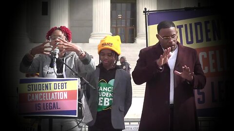 Why are you like this? ("Bring Your Kid To Protest Debt" day.)