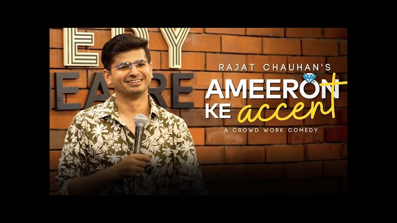 Ameeron ka Accent | Crowdwork | Stand up comedy