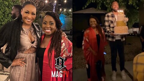 Cynthia Bailey Attends Ledisi's 50th B-Day Party! 🎂