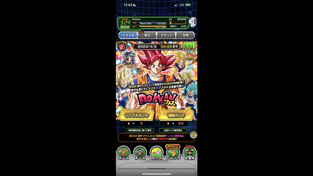 DOKKAN BATTLE JP SAYIN DAY SUMMONS PART 2!!