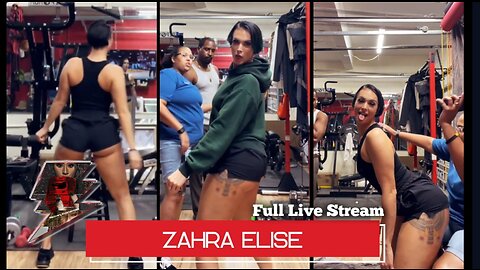 Zahra Elise Twerking on her friend at the gym