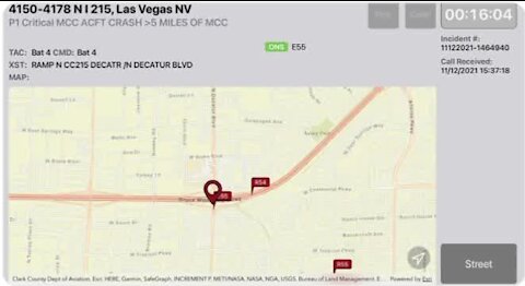 False alarm: Authorities say no plane crash near Nellis Air Force Base