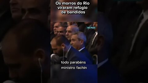 Bolsonaro: Morros do Rio viraram refúgio de bandidos