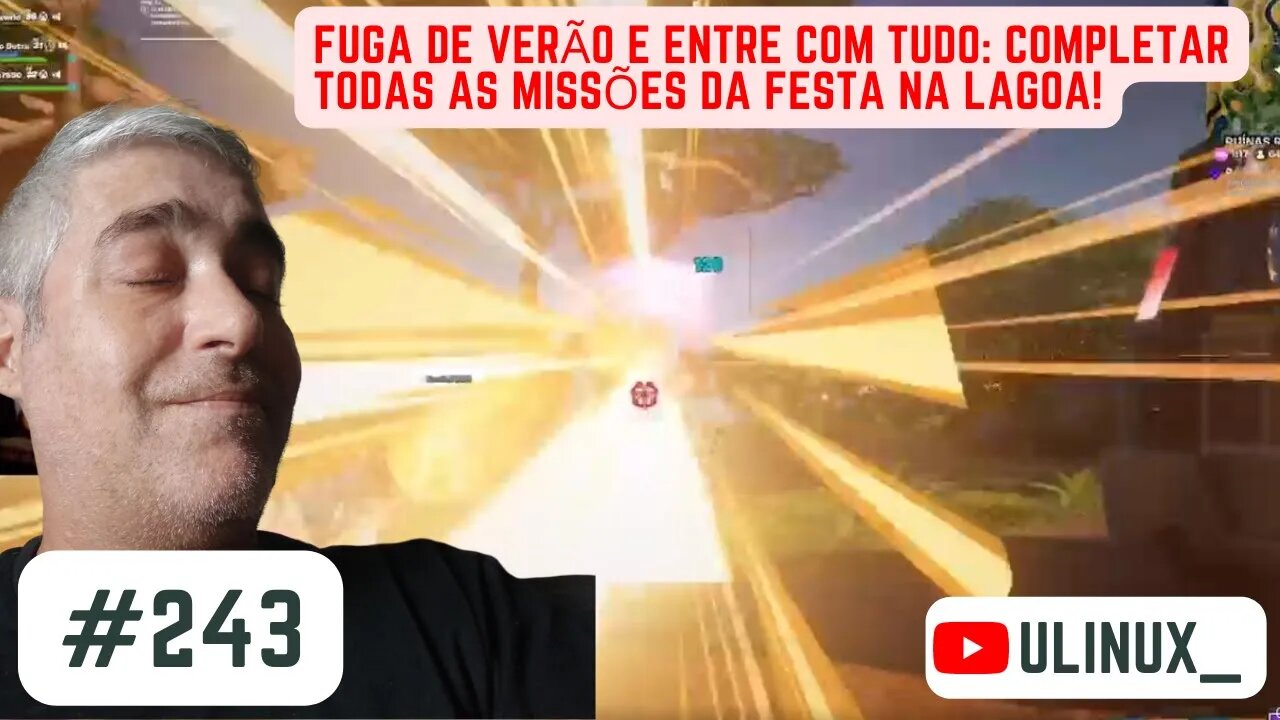 Fuga de Verão e Entre com tudo: Completar todas as Missões da Festa na Lagoa!