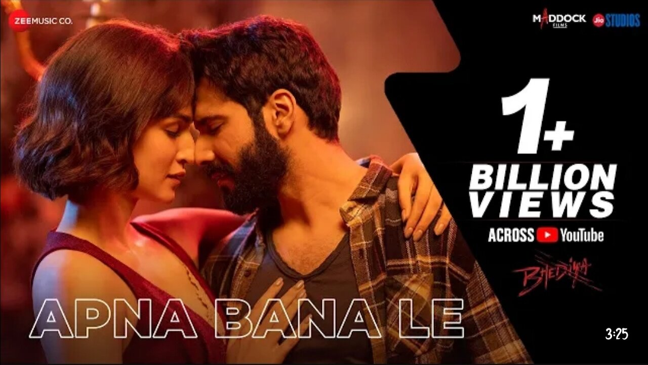 Apna Bana Le Bollywood Hindi Song- Bhediya |, Arijit Singh