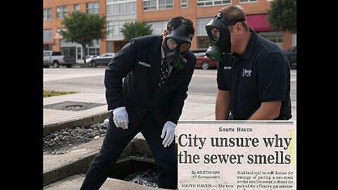 City Unsure Why The Sewers Smell!