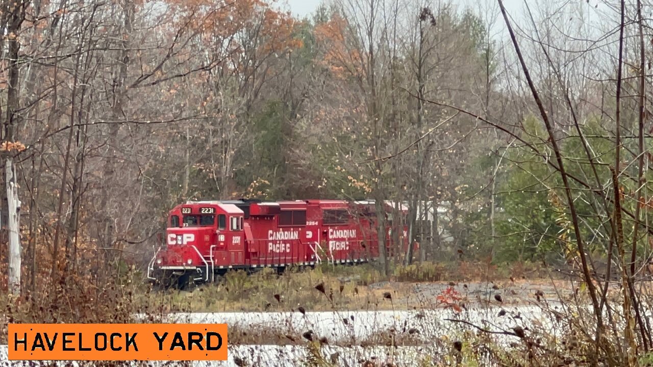 CPKC Train H06 Stalls out on the Hill