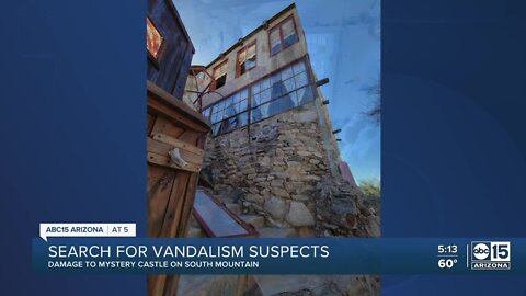 Police searching for vandals of historic Mystery Castle