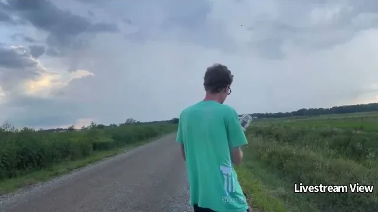Storm Chase Highlights August 20, 2022- 2 Rotating Wall Clouds in Michigan