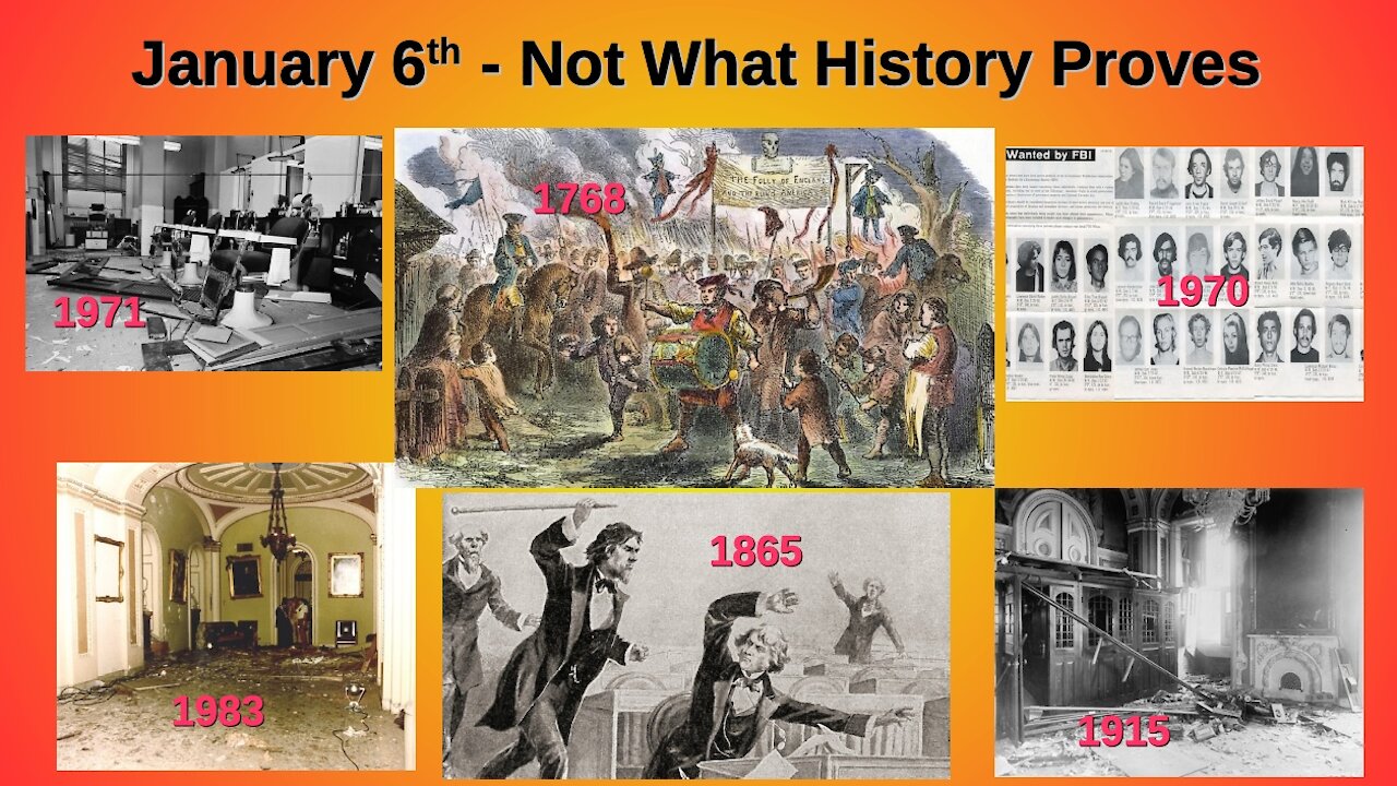 January 6th - Not What History Proves