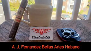 A.J. Fernandez Bellas Artes Habano cigar review