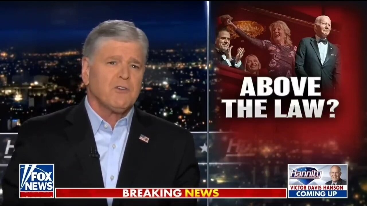 Hannity: Hunter Biden Thinks He's Above The Law