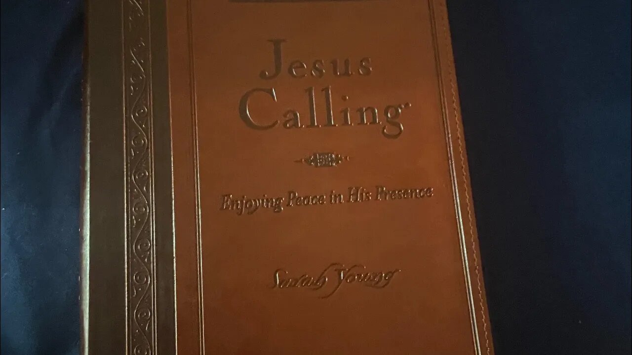 September 28 Jesus calling daily devotional.
