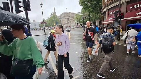Heavy rain fall in london #london