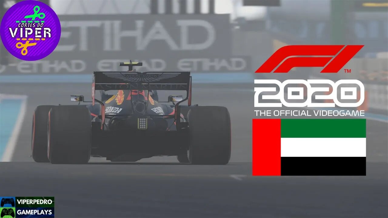 CORTES DO VIPER | Melhores momentos GP de Abu Dhabi | F1 2020 Modo Carreira