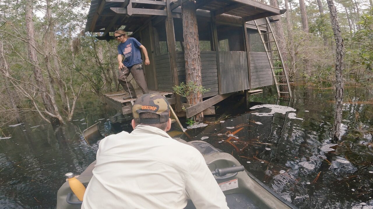 riding FLOODED trails after Hurricane MILTON